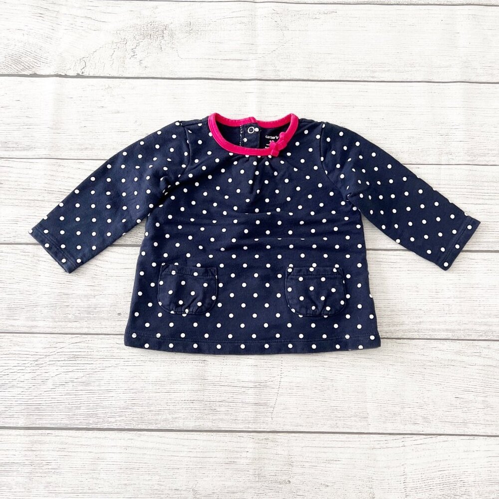 Carter’s Polkadot Pocket Shirt